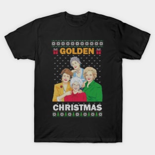 golden christmas T-Shirt